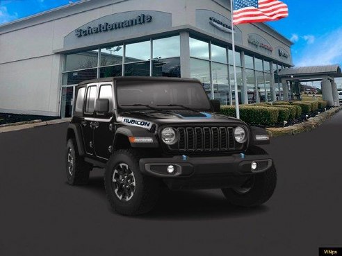 2024 Jeep Wrangler 4xe Rubicon Black Clearcoat, Hermitage, PA